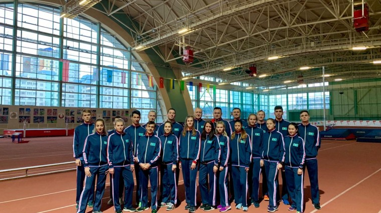 Казахстанская сборная U-20 прибыла в Минск на Международную матчевую встречу