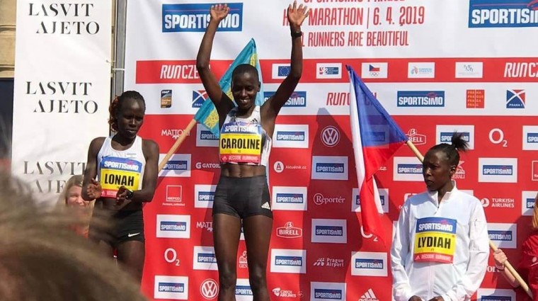 KEROLIN KIPKIRÝI SPORTISIMO PRAGUE HALF MARATHON 2019 JEŃDI (IAAF GOLD LABEL ROAD RACES)