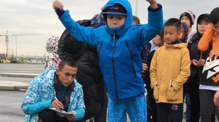 Федерация в рамках Astana Marathon 2019 провела соревнования по детскому троеборью