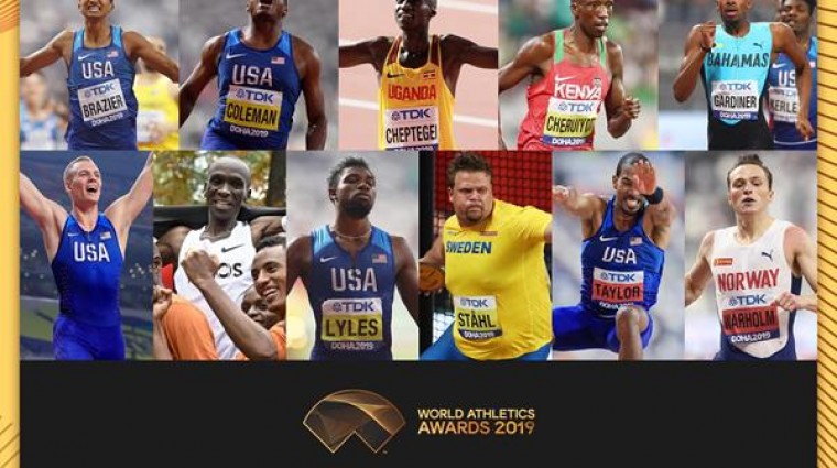 Список номинантов на звание «Спортсмен года» по версии IAAF