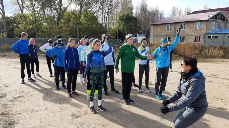 В Кыргызстане проходят учебно-тренировочные сборы казахстанских юниоров под руководством немецких тренеров