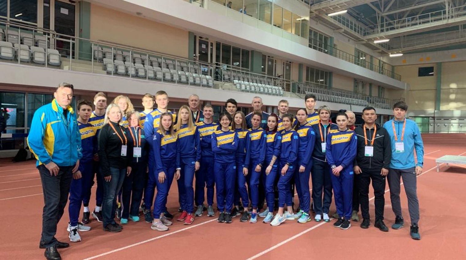 Казахстанская сборная U20 прибыла в Минск для участия в Международной матчевой встрече