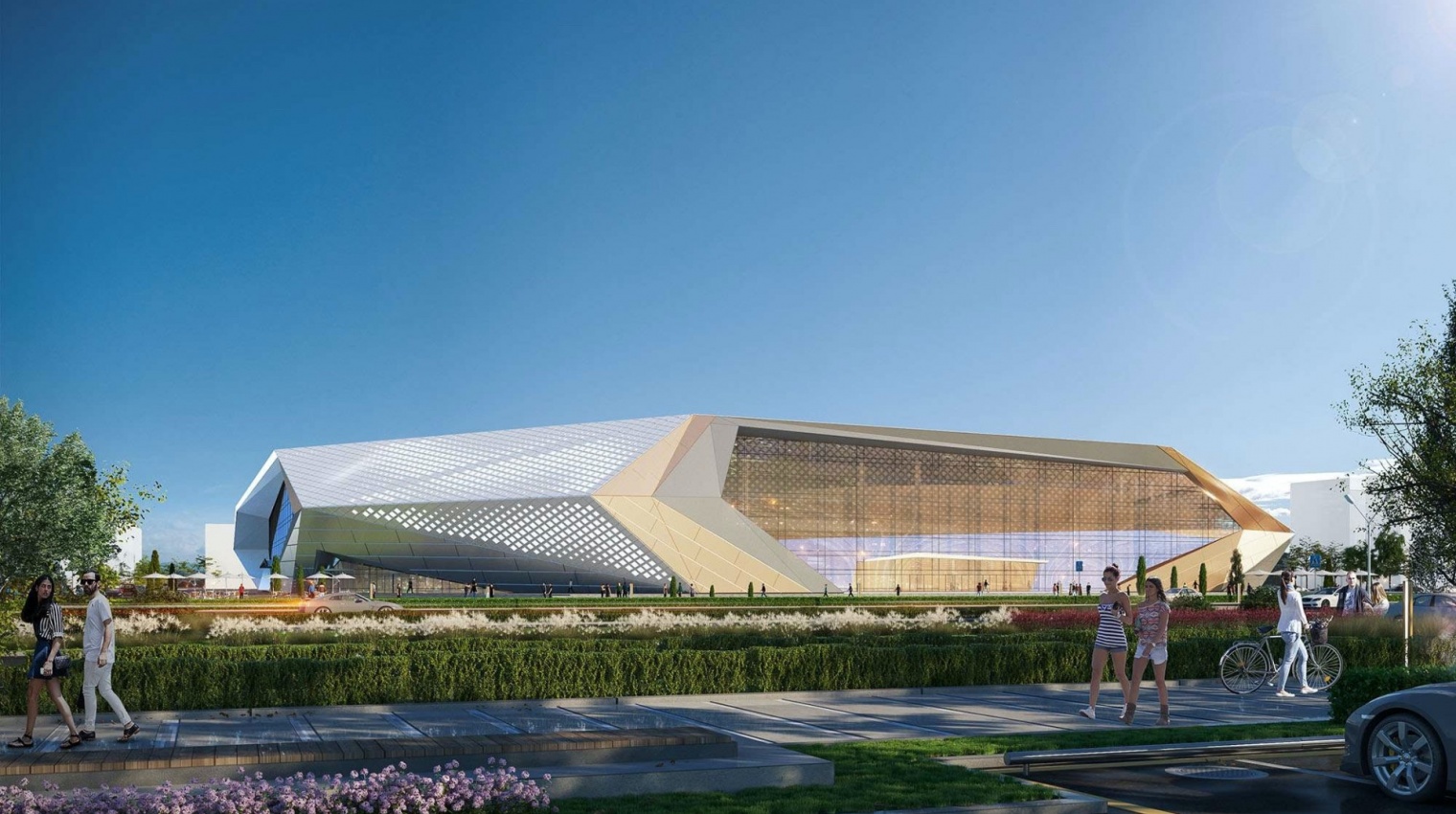 Строительство легкоатлетической арены в Нур-Султане вступило в завершающую стадию