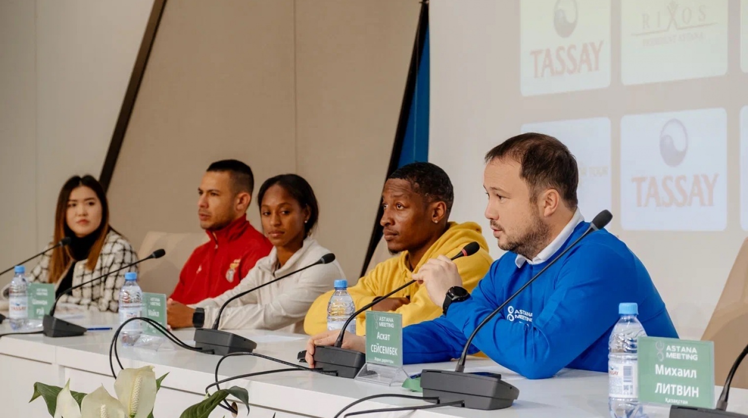 22-қаңтар күні «QAZAQSTAN» жеңіл атлетикалық спорт кешенінде жеңіл атлетикадан күміс деңгейдегі Astana Meeting World Indoor Tour халықаралық турнирінің пресс-конференциясы өтті.