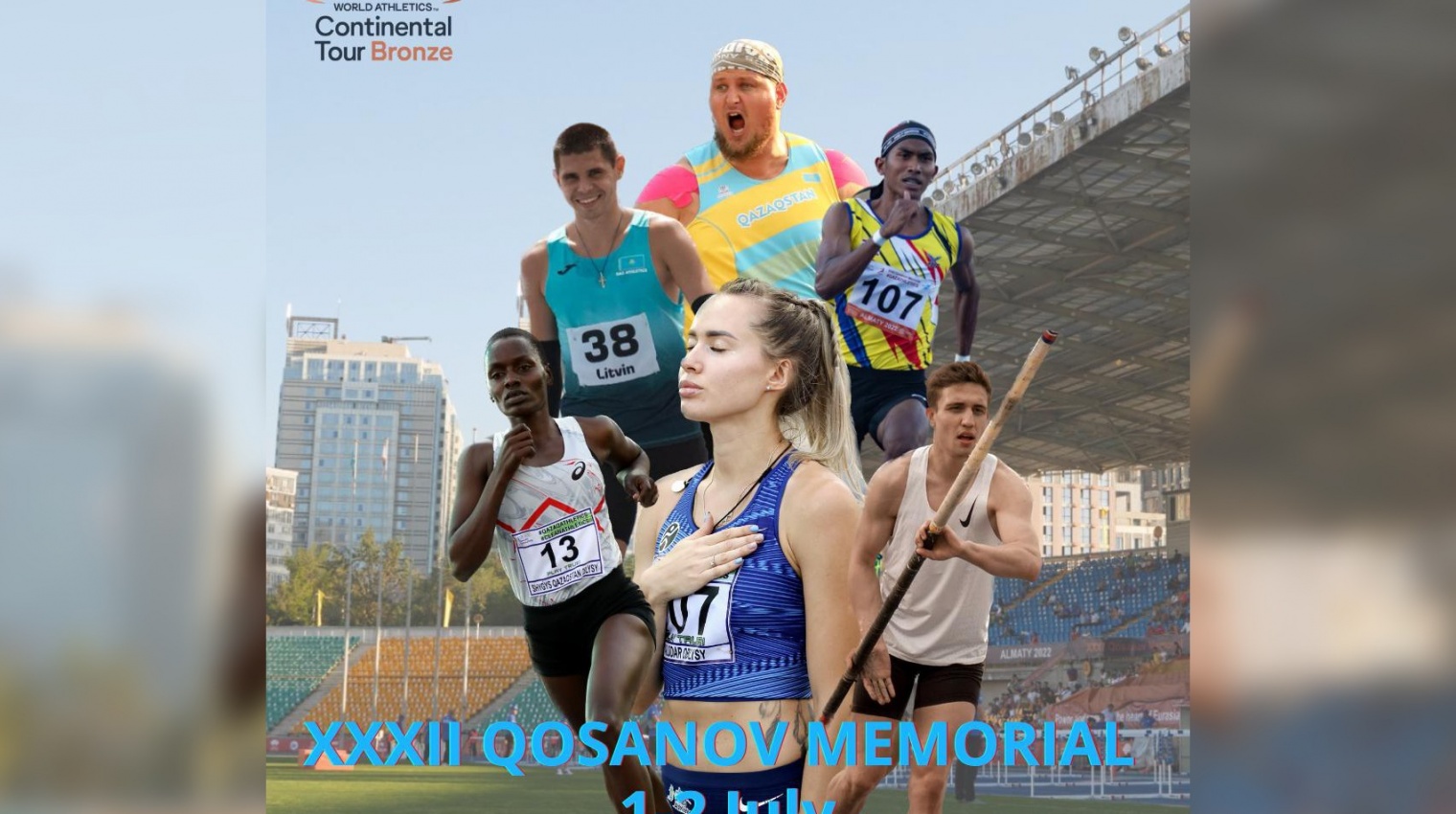 XXXII Qosanov Memorial World Athletics Continental Tour Bronze Level