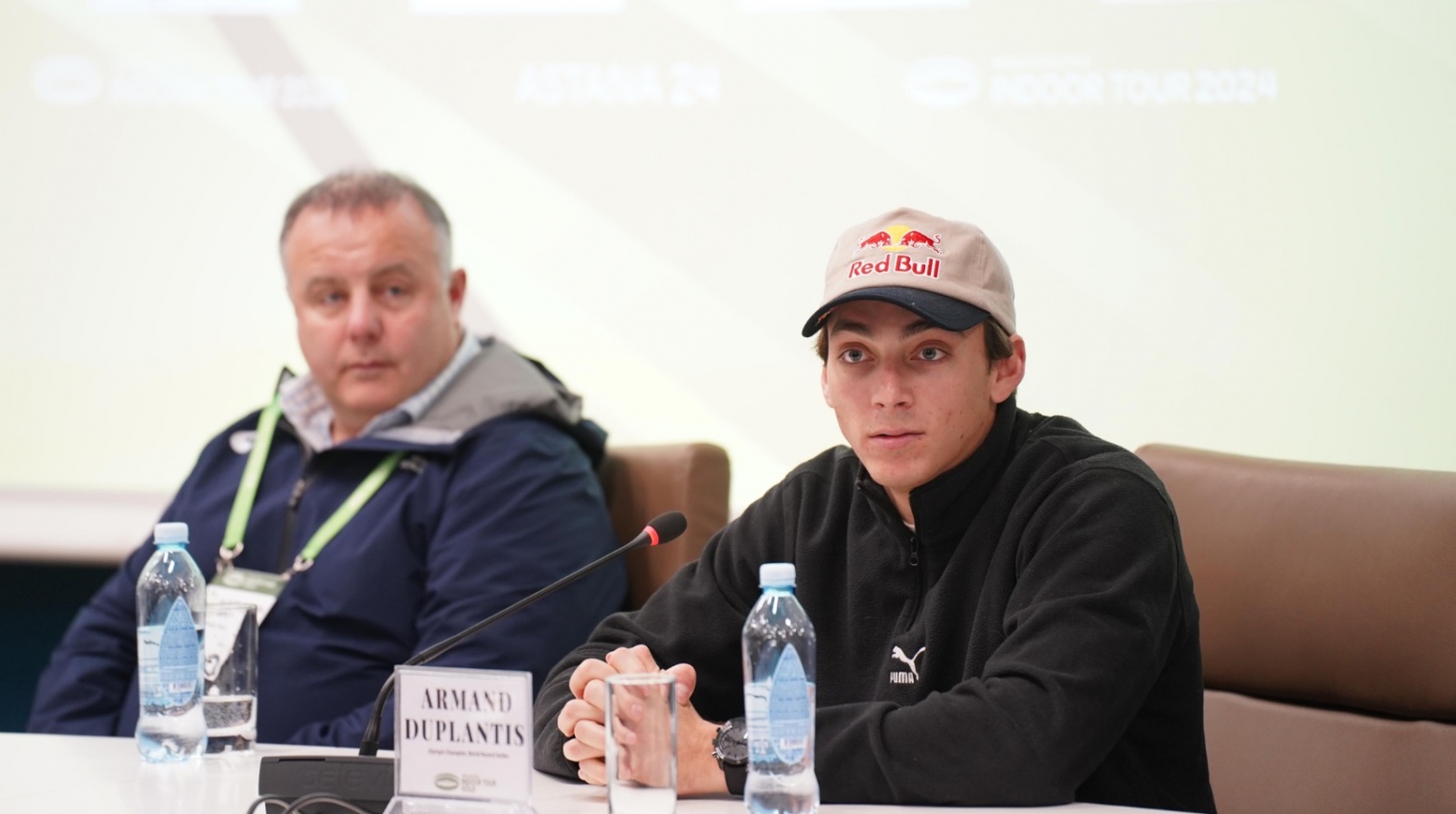 Astana Indoor Meet for Amin Tuyakov Prizes Press Conference took place today at the Qazaqstan Athletics Complex.