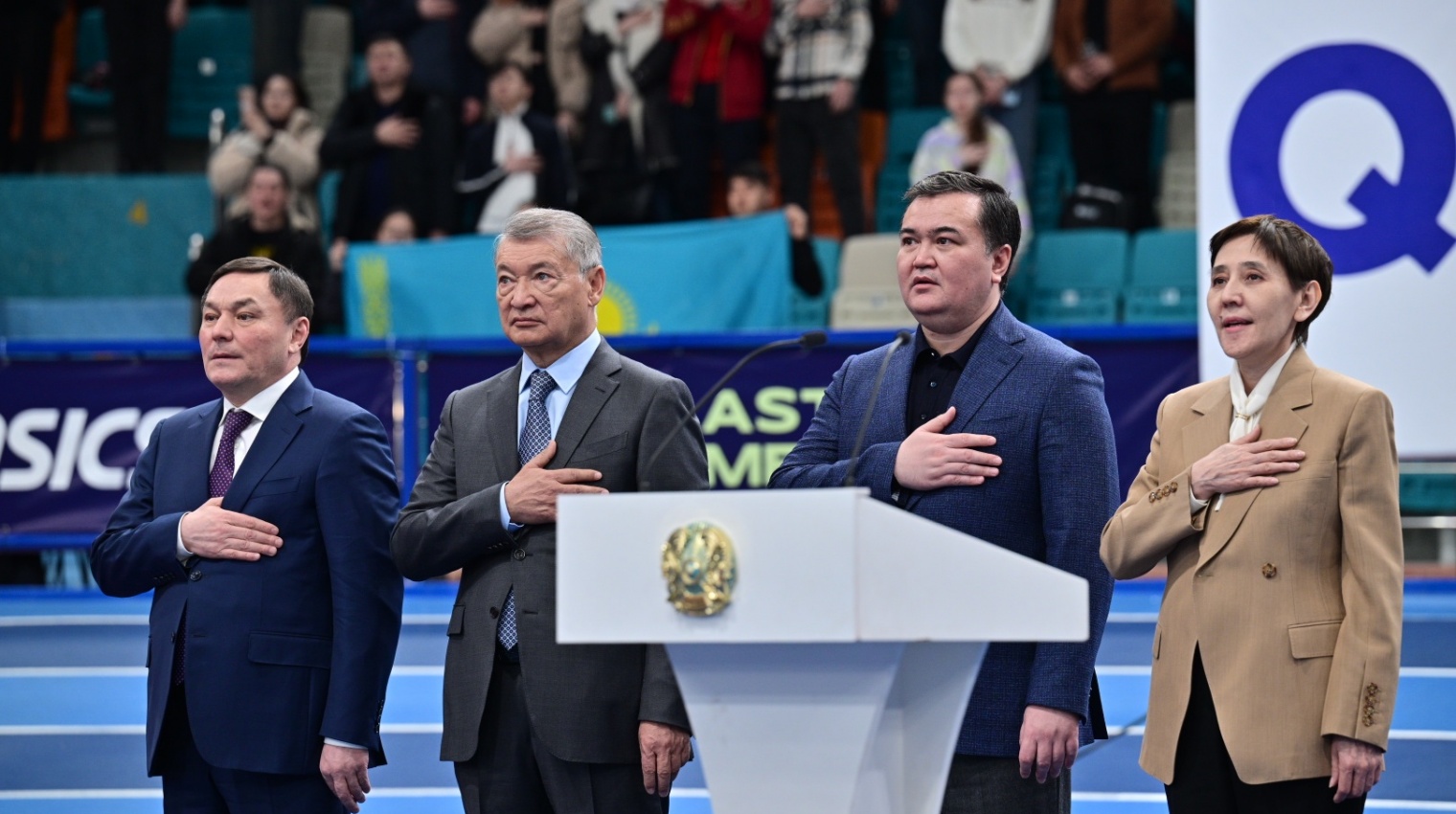 В Астане стартовал международный турнир по легкой атлетике Astana Indoor Meet for Amin Tuyakov Prizes.   