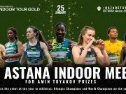 Astana Indoor Meet for Amin Tuyakov Prizes is a unique tournament of the World Indoor Tour Gold series in Astana