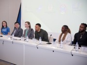 »We are glad to return to Kazakhstan again,» foreign athletes took part in a press conference on the eve of Astana Indoor meet