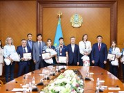Прямая  связь -  встречи руководства  федерации в Шымкенте