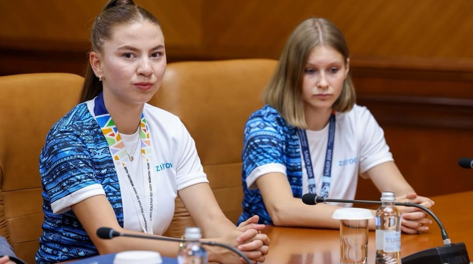 AKIM OF SHYMKENT RECOGNISES THE ACHIEVEMENTS OF ATHLETES AKBILEK KURALBAY AND POLINA KUZUBOVA