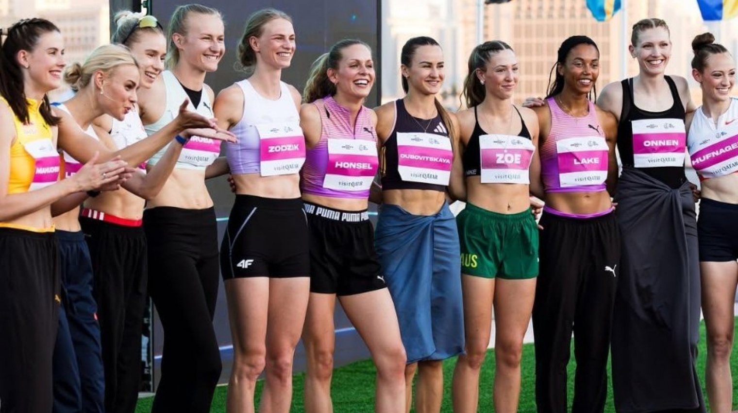 Надежда Дубовицкая Дохада өткен What Gravity Challenge турнирінде өнер көрсетті