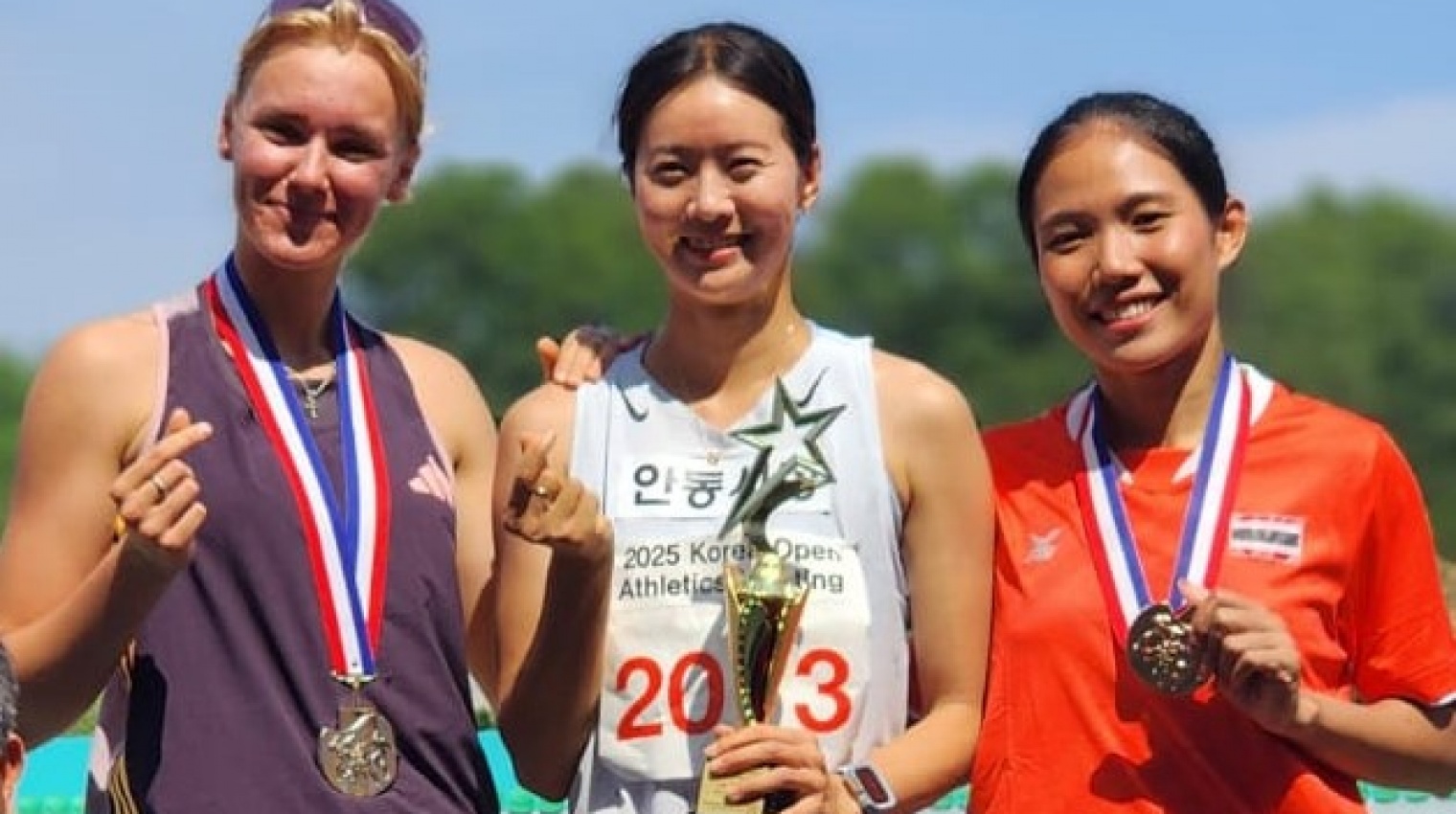 Анастасия Рыпакова заняла 2 место на Korea Open Athletics Meeting