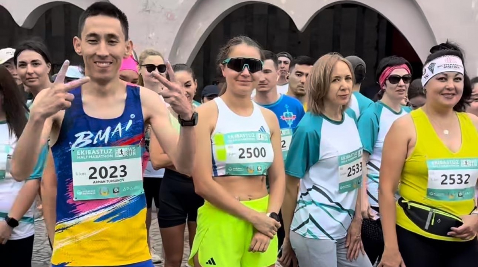 MEDALLISTS OF ALL RACES AT THE EKIBASTUZ HALF MARATHON