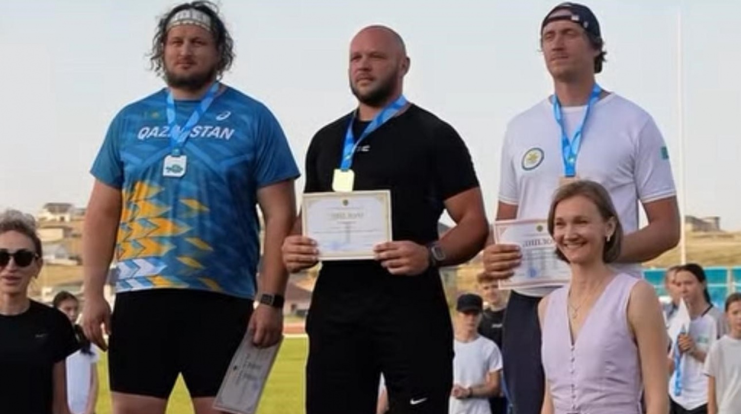 KAZAKHSTAN CUP – MEN’S DISCUS THROW: YEVGENIY LABUTOV LEADS BY EXAMPLE
