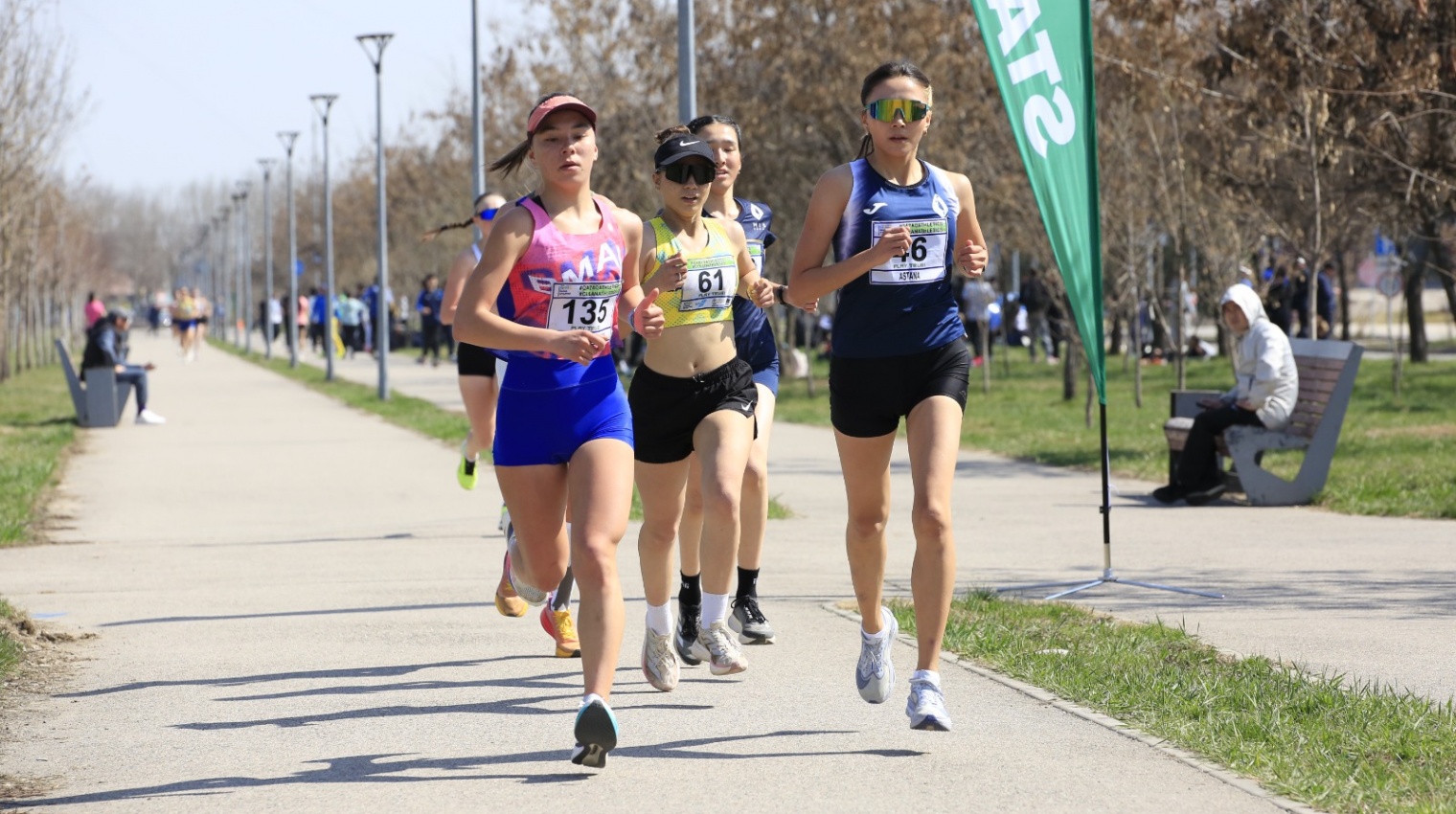 В Алматы завершился чемпионат Казахстана по спортивной ходьбе, метаниям и бегу на длинные дистанции