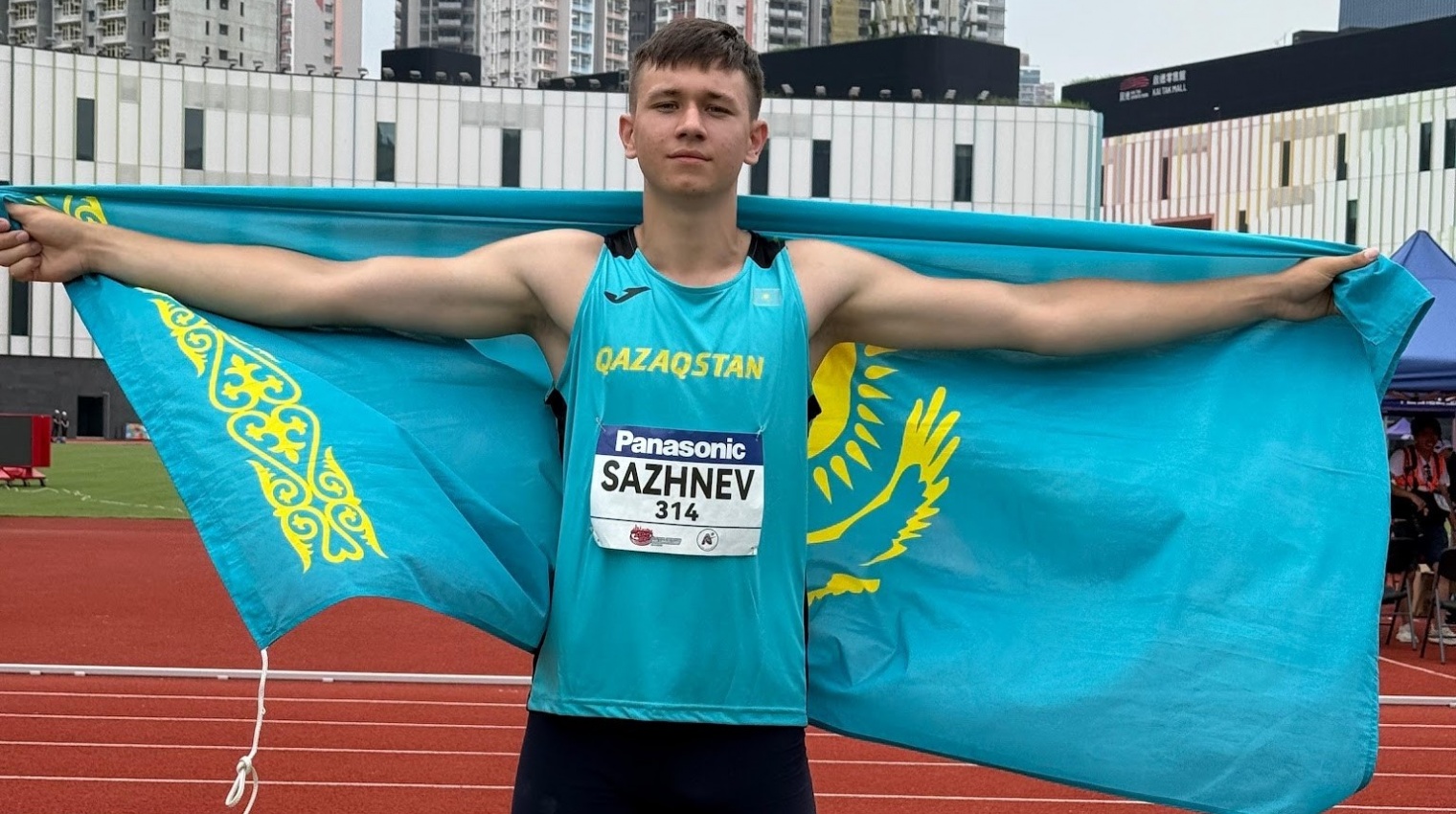 МАКСИМ САЖНЕВ ЕКІ РЕТ ҚАЗАҚСТАН РЕКОРДЫН ЖАҢАРТЫП, АЗИЯ ЧЕМПИОНЫ АТАНДЫ