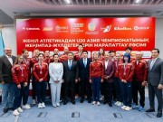 Призёры чемпионата Азии U20 были награждены в Астане