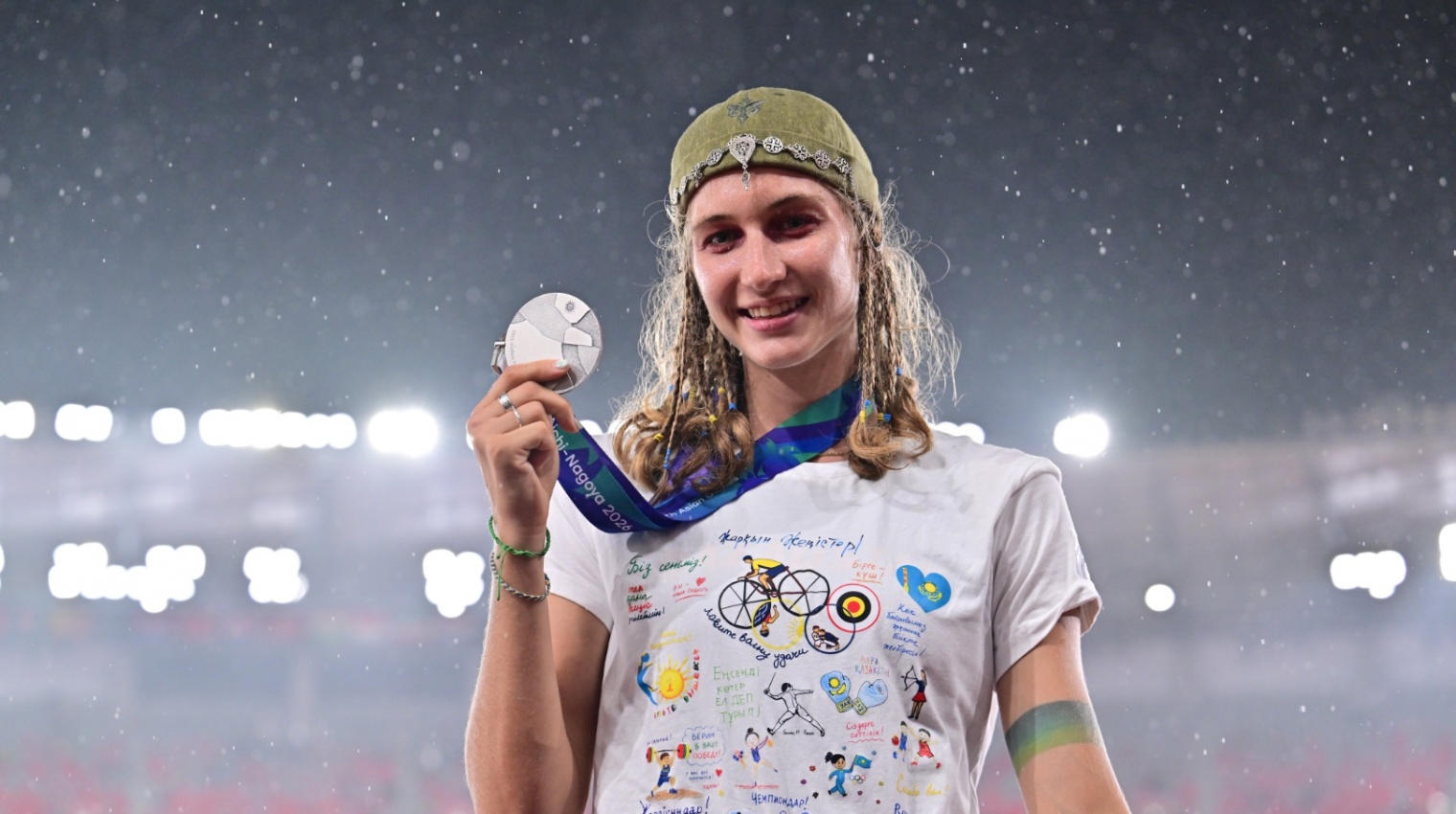 Кристина Овчинникова — Азия ойындарының күміс жүлдегері