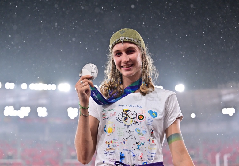 Кристина Овчинникова — Азия ойындарының күміс жүлдегері